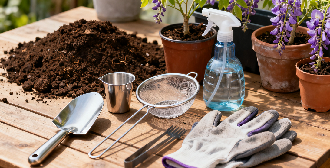 紫藤养殖盆土配比推荐-喜悦农夫