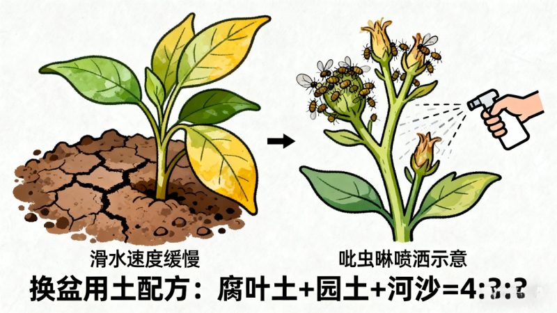 紫藤不开花或开花少常见问题排查表-喜悦农夫