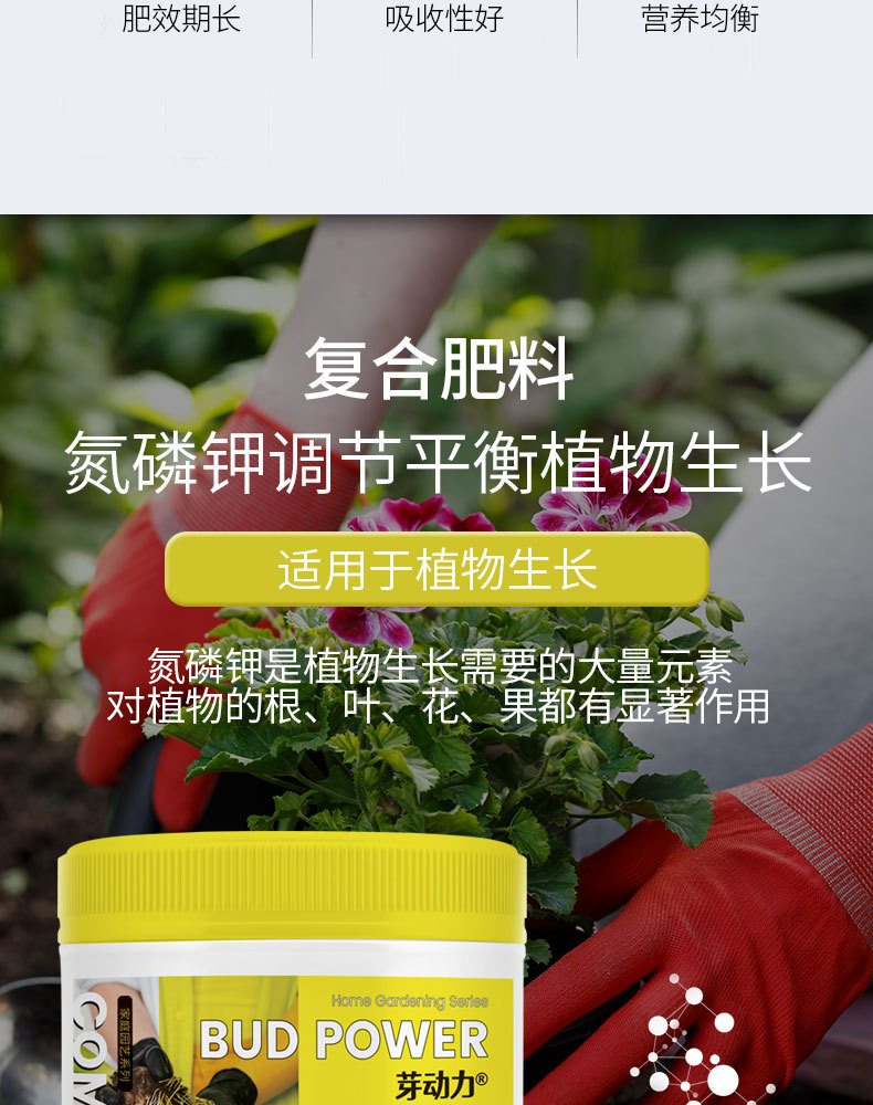 图片[3]-家庭园艺复合肥料花卉果树绿植阳台盆栽小菜园地栽营养肥料-喜悦农夫
