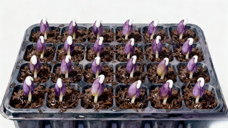 一种紫藤变异新品种的培育方法-喜悦农夫