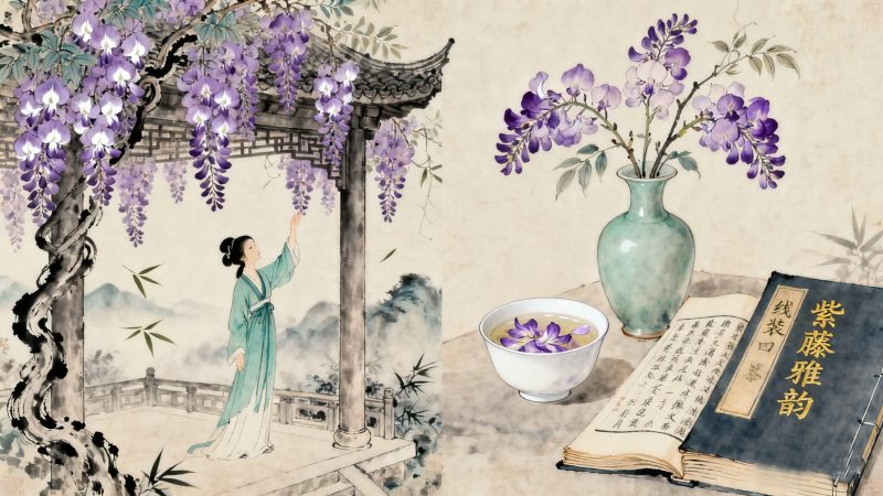 紫藤花有哪些优点?我来分析一下~-喜悦农夫